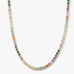 Baroness Tennis Necklace 18"